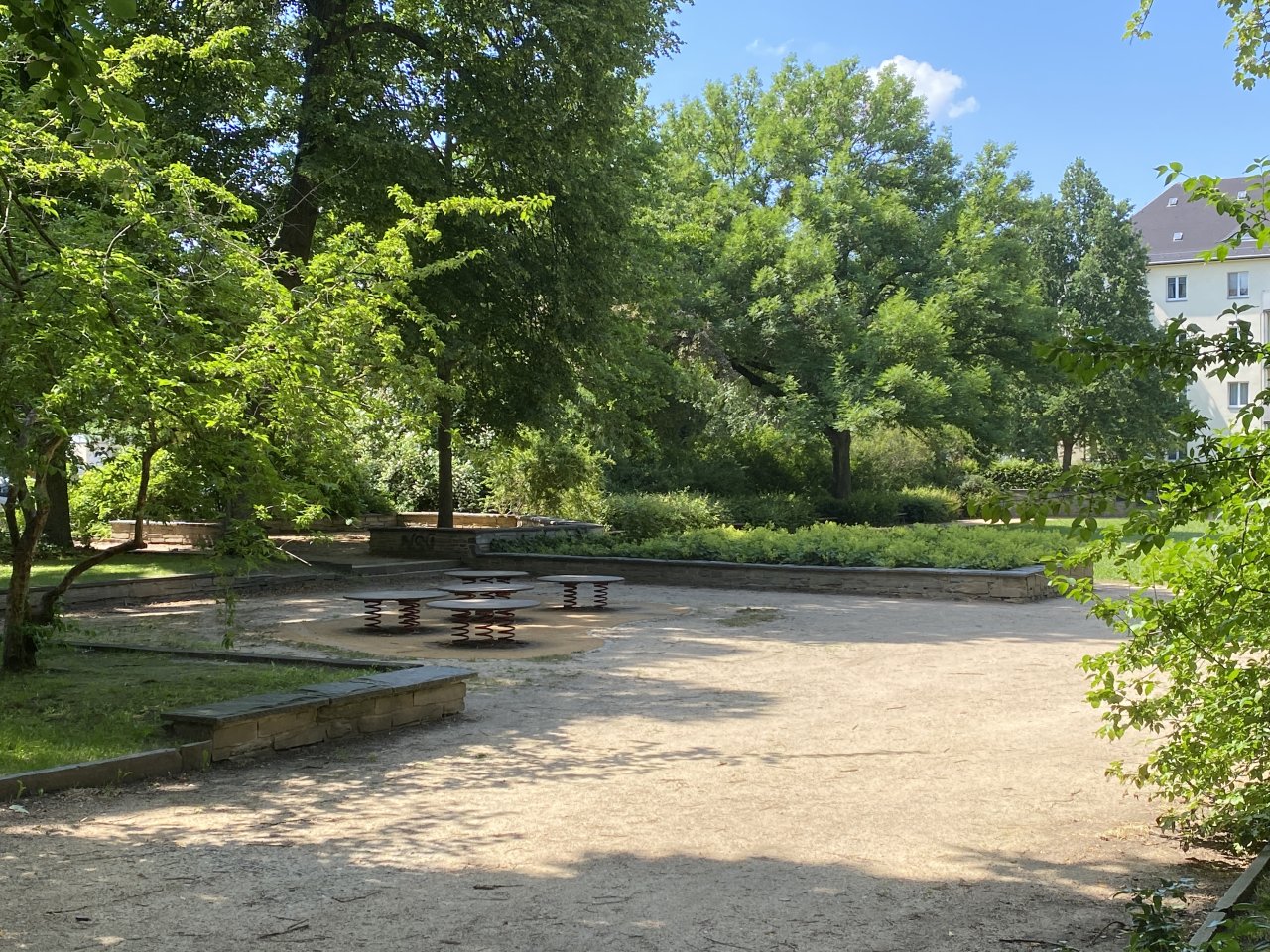 Spielplatz in unmittelbarer Nähe