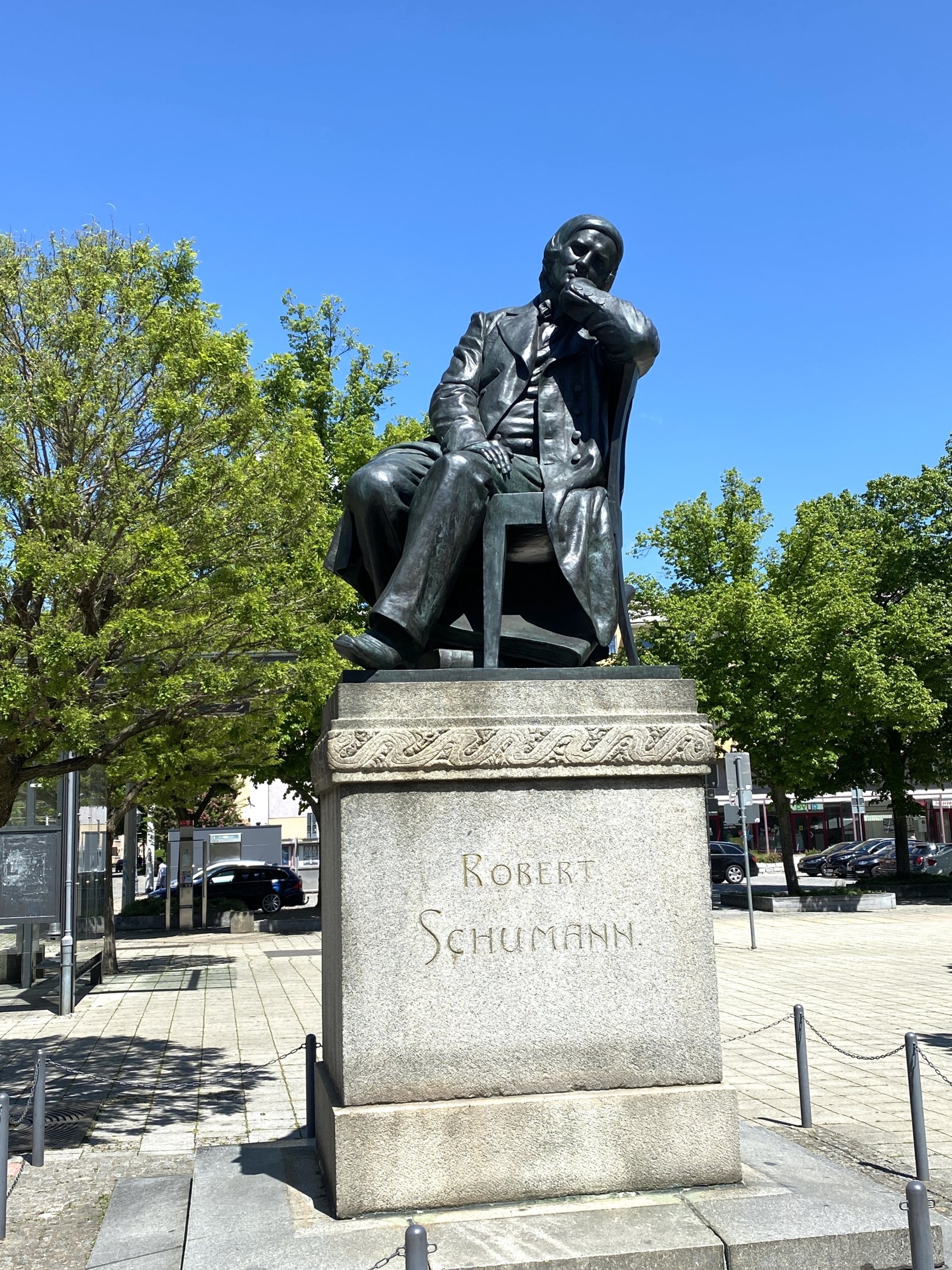 Robert Schumann, in Zwickau geboren