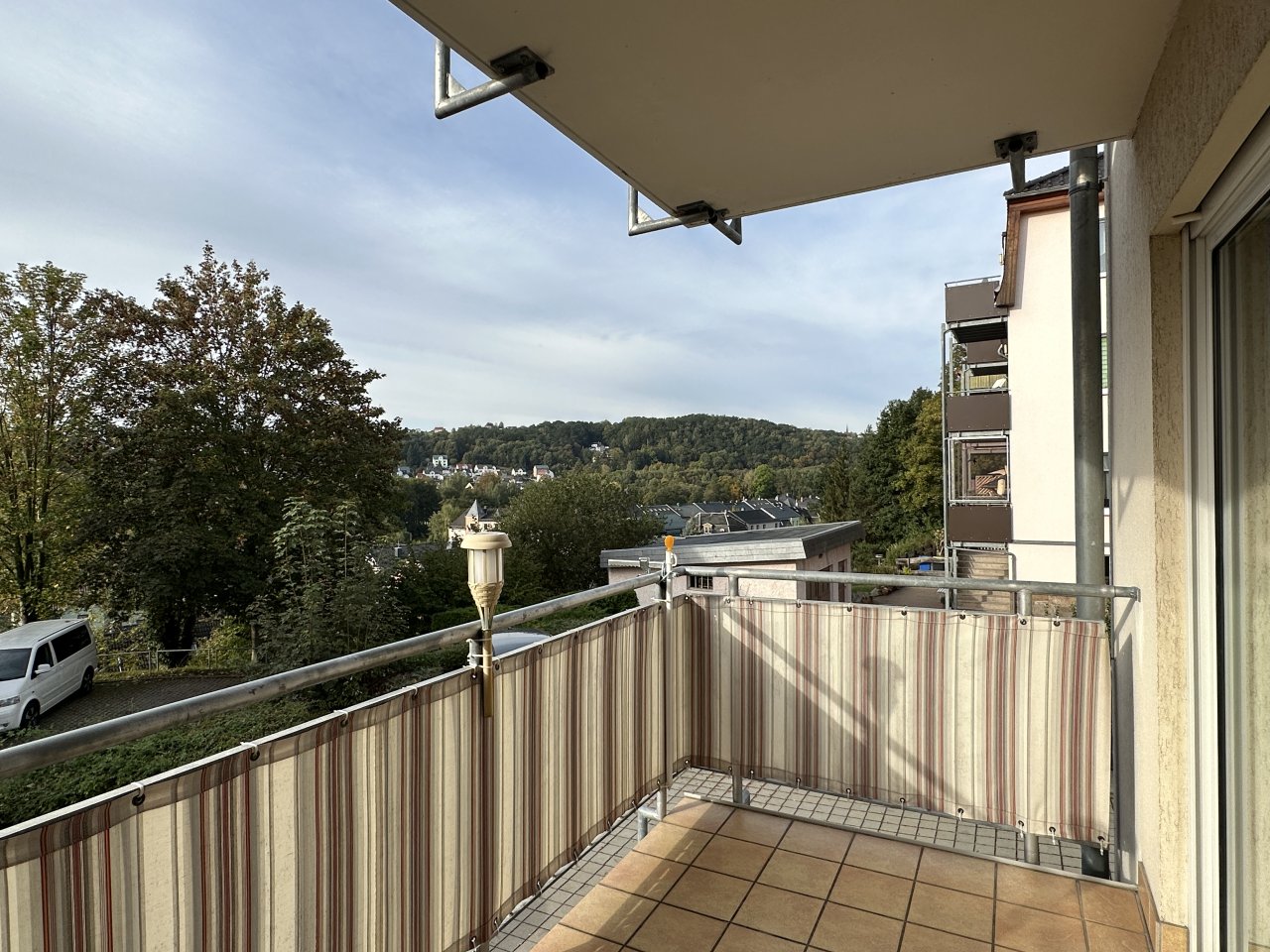 Balkon mit Ausblick