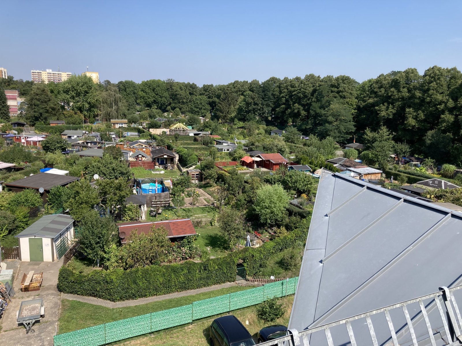 Ausblick Schlafzimmer