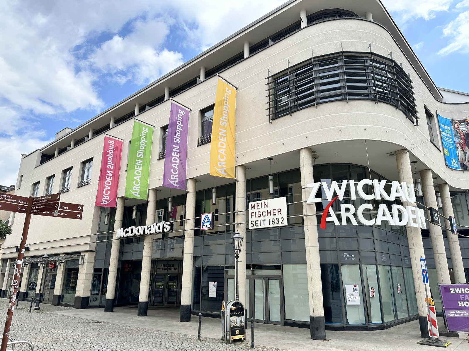 Einkaufszentrum Zwickau Arcaden 