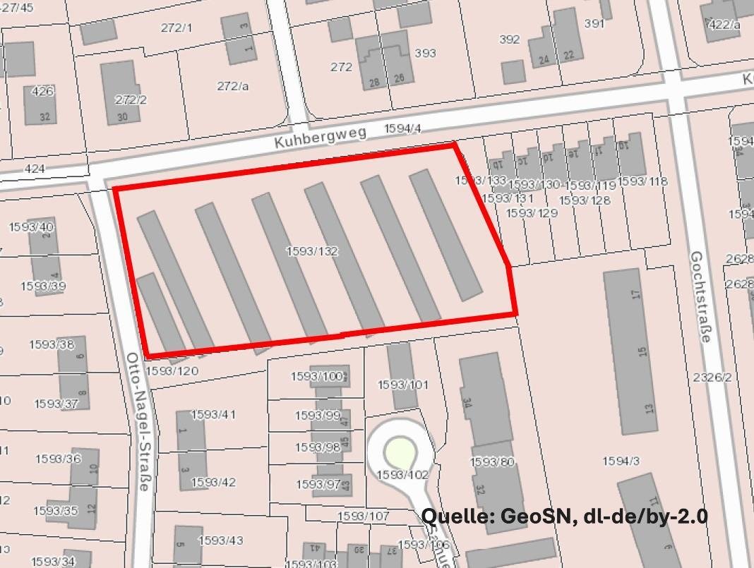 Stadtplan Ausschnitt Geoportal