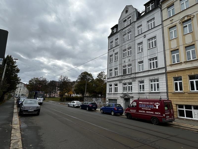 August-Bebel-Straße nach Süden