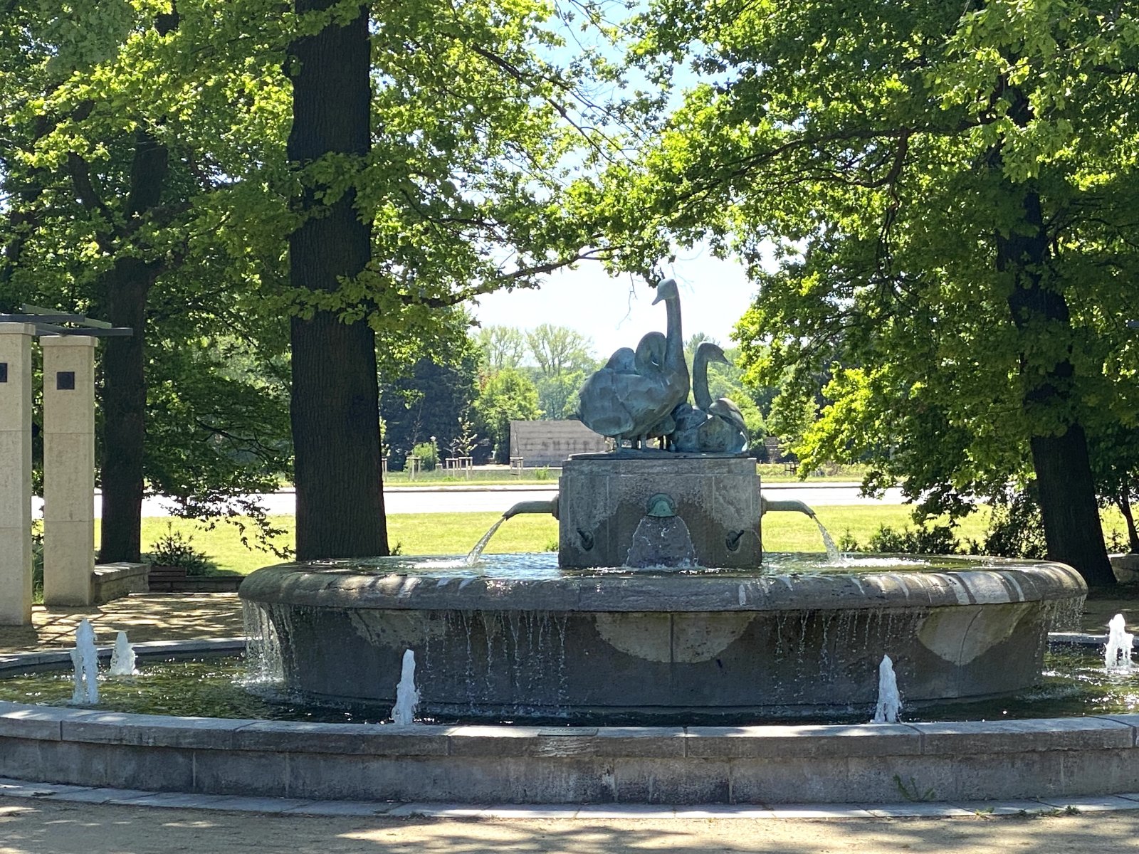 Schwanenbrunnen Zwickau