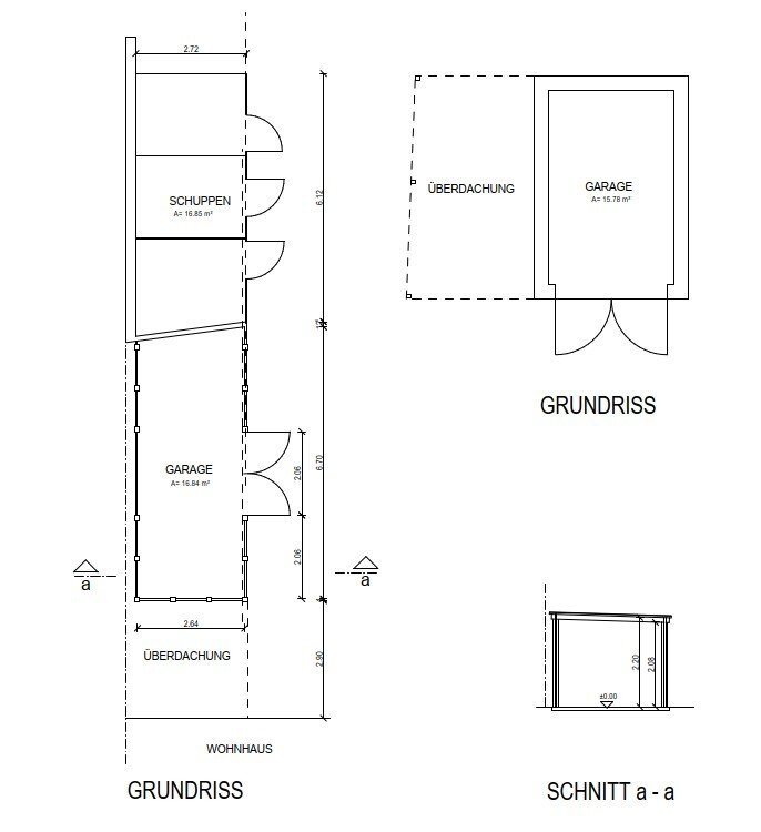 Grundriss Nebengebäude