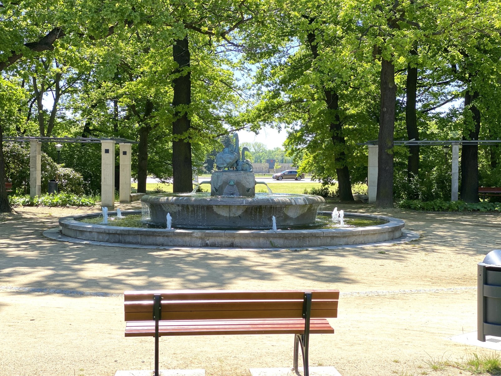 Schwanenbrunnen Zwickau